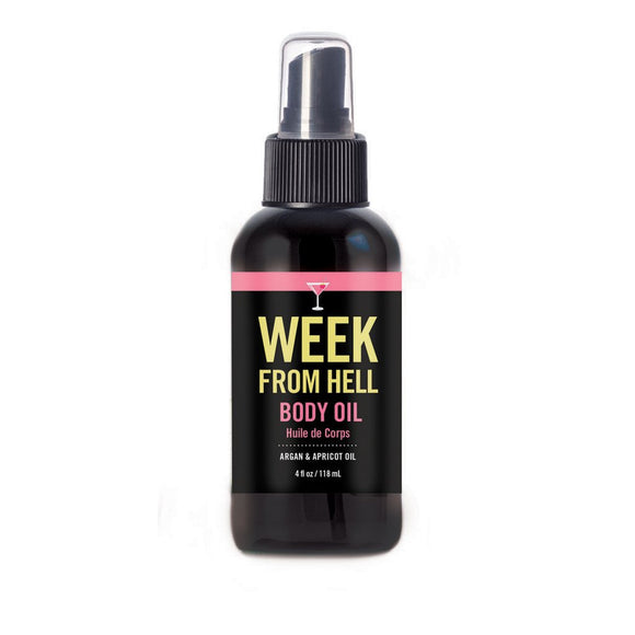 Week From Hell Body Oil Spay