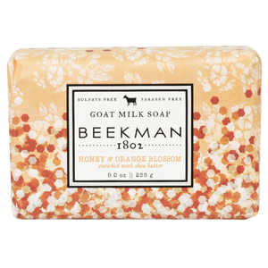 Beekman 1802 Honey & Orange Blossom Goat Milk Bar Soap