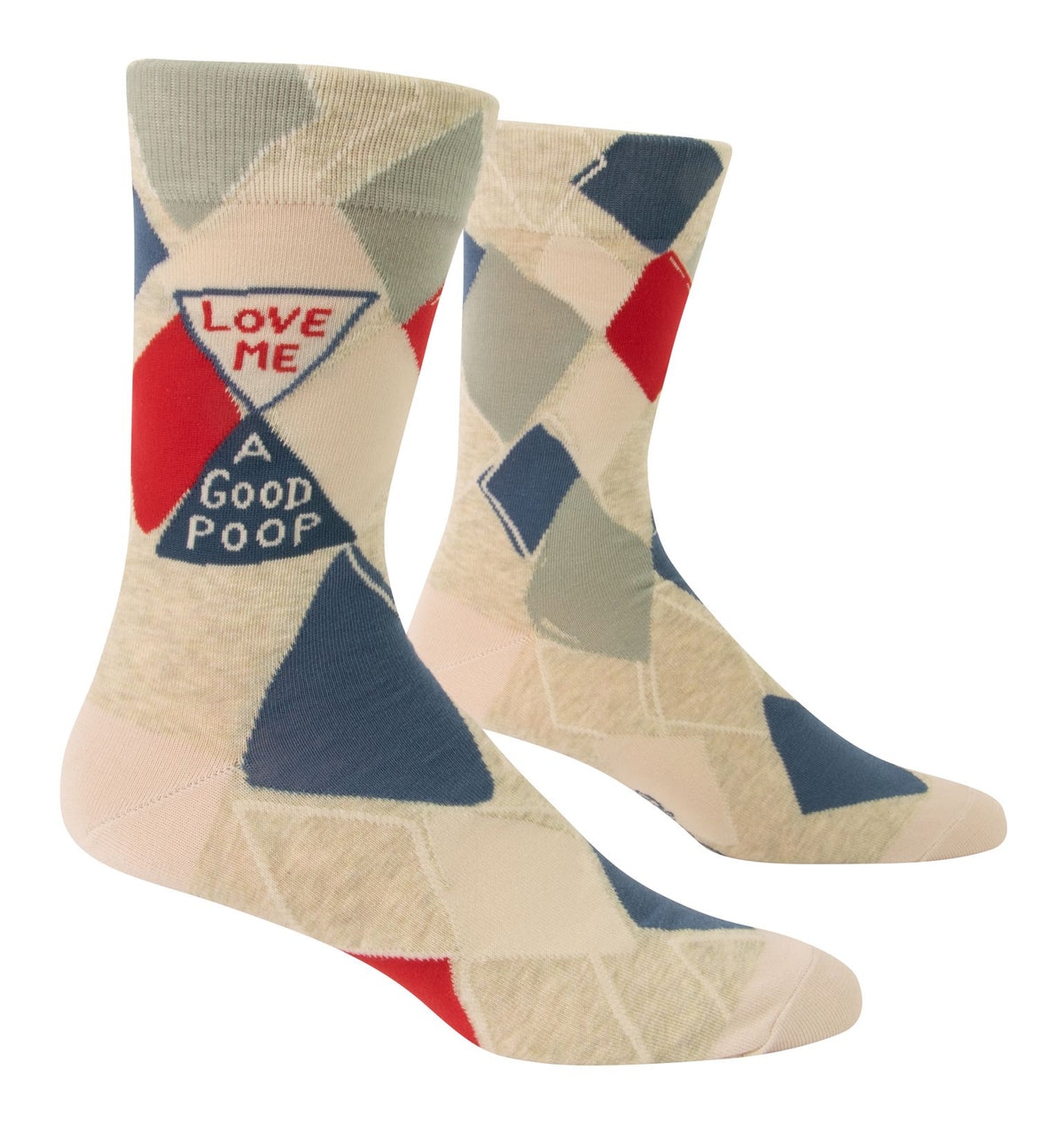 Love Me A Good Poop Men's Crew Socks