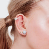 Celeste Cloud Stud Earrings