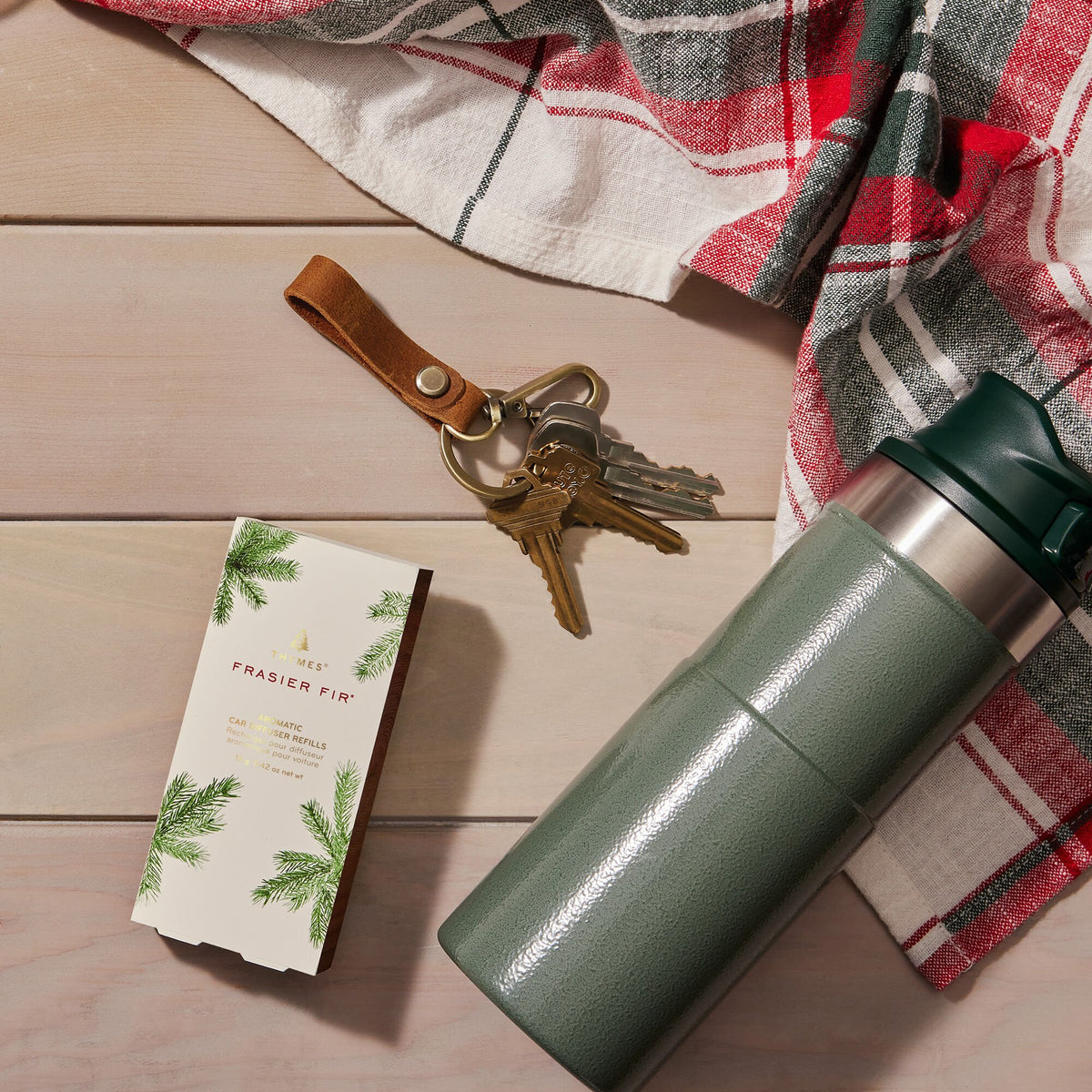 Thymes Frasier Fir Car Diffuser Refill