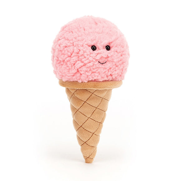 JellyCat Irresistible Ice Cream Strawberry