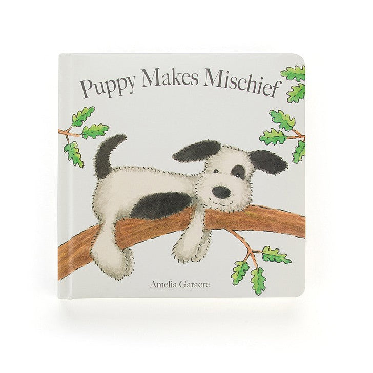 jellycat puppy makes mischief book