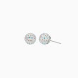 Aurora Borealis Sparkle Ball Stud Earrings