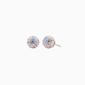 Ethereal Sparkle Ball Stud Earrings