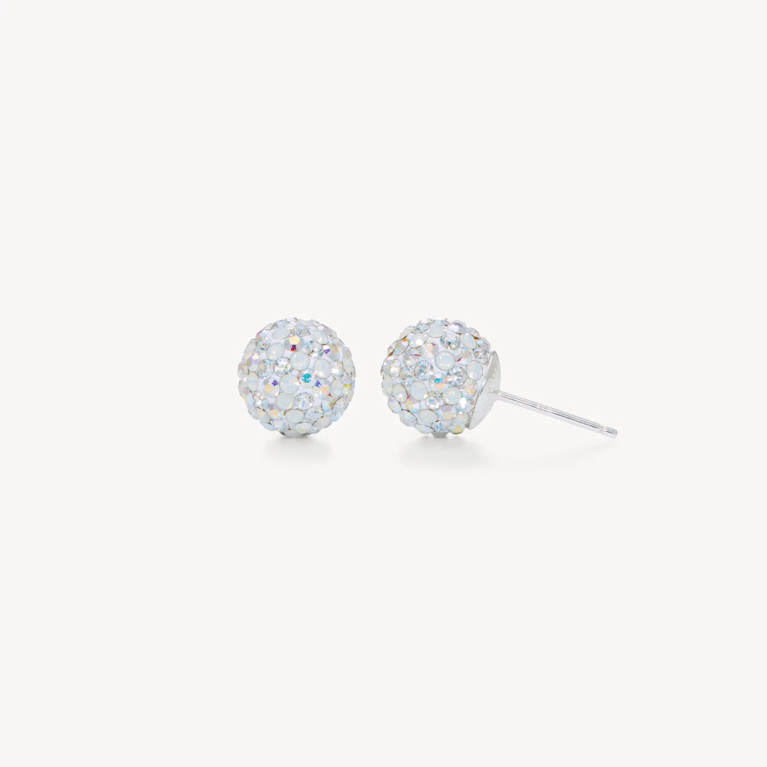 Snowflake Sparkle Ball Stud Earrings [Limited Edition]