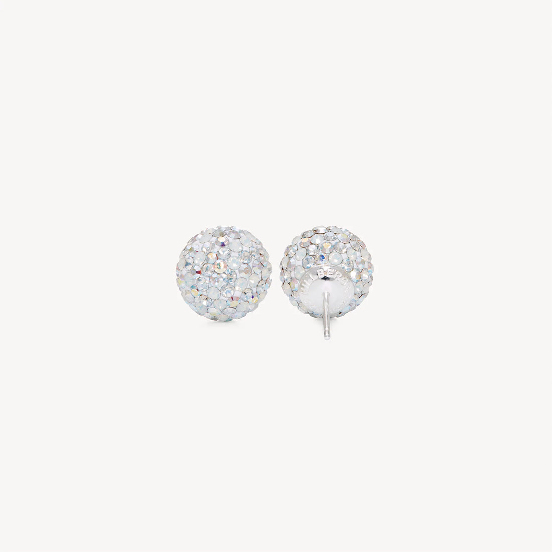 Snowflake Sparkle Ball Stud Earrings [Limited Edition]