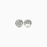 Tinsel Sparkle Ball Stud Earrings [Limited Edition]
