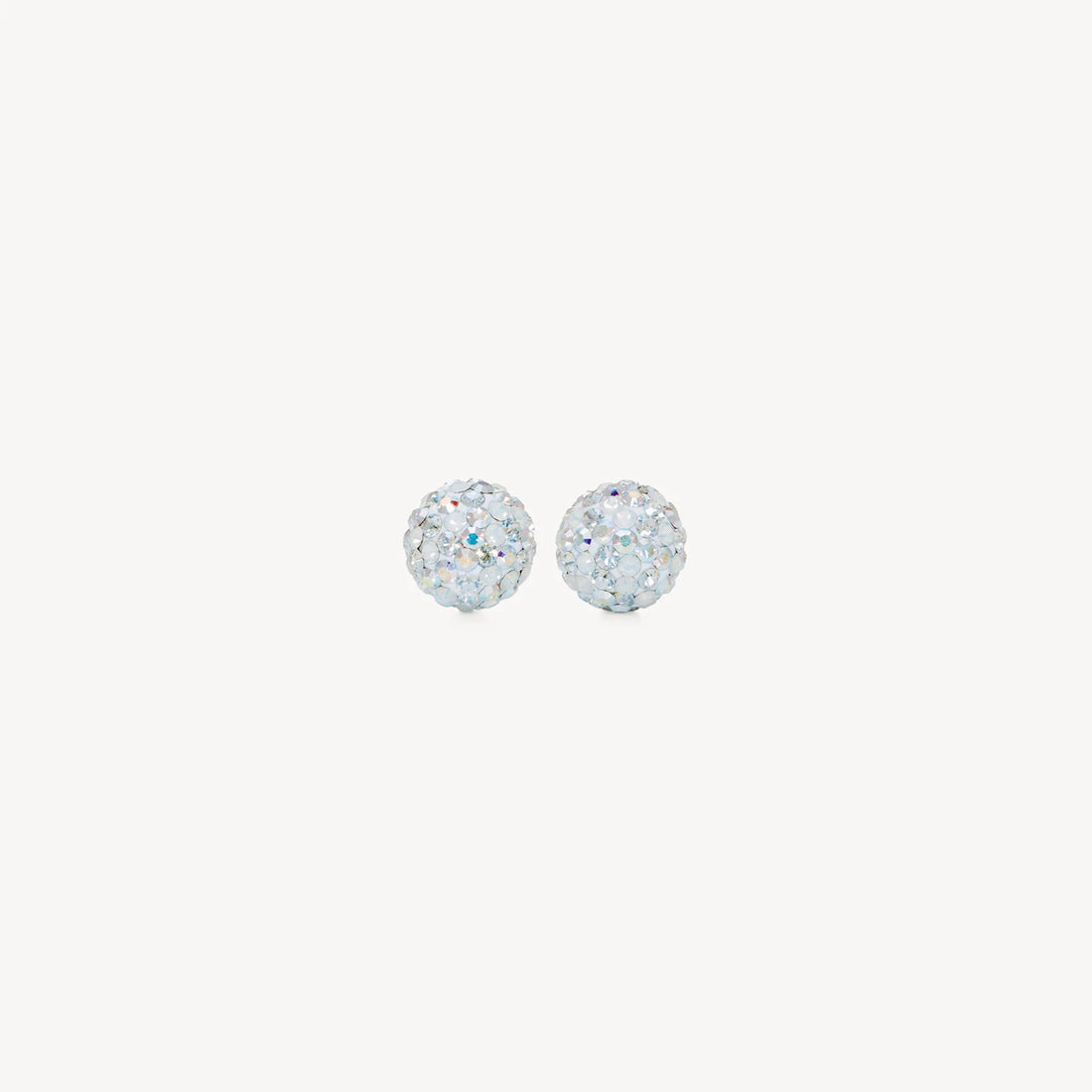 Snowflake Sparkle Ball Stud Earrings [Limited Edition]