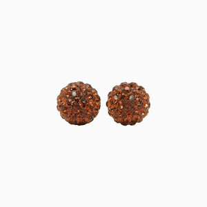 Spice Sparkle Ball Stud Earrings [Limited Edition]
