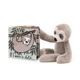 Jellycat If I Were A Sloth Book