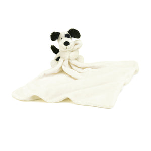 Jellycat Black and Cream Puppy Soother
