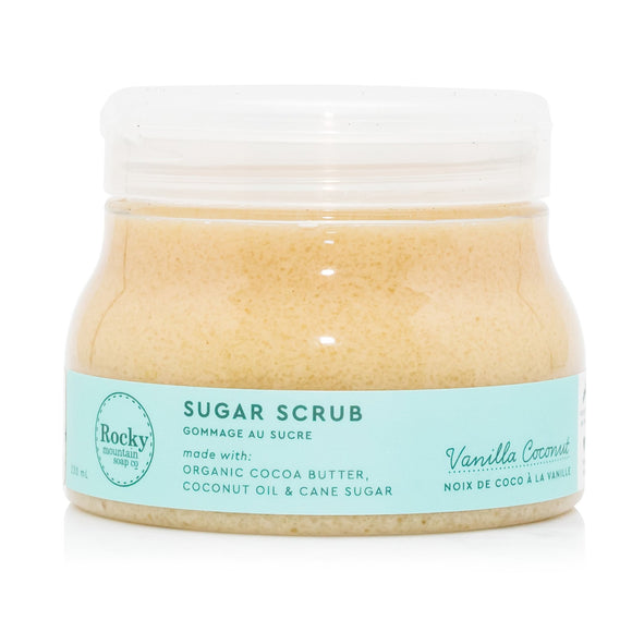 Vanilla Coconut Organic Sugar Scrub