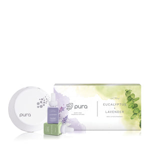 Thymes Eucalyptus and Lavender Pura Smart Home Diffuser Kit