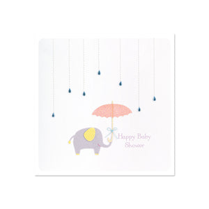 Elephant Baby Shower Card
