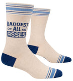 Baddest Of All The Asses Men's Crew Socks