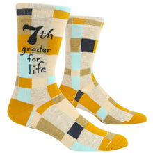 7th Grader For Life Men's Crew Socks
