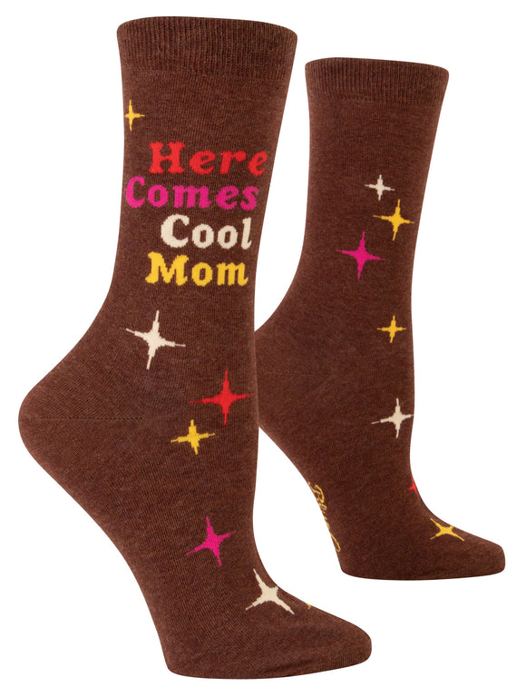 Here Comes The Cool Mom Women's Crew Socks