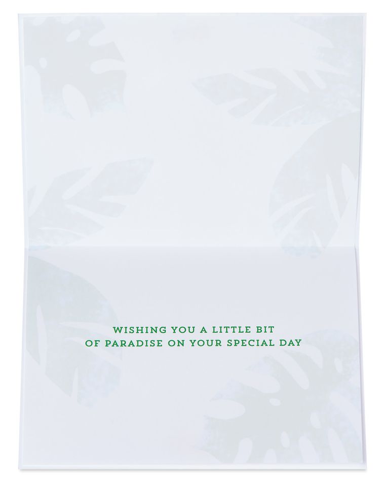 Paradise Happy Father's Day Card