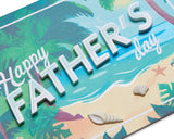 Paradise Happy Father's Day Card