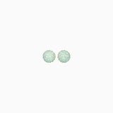 Succulent Sparkle Ball Stud Earrings