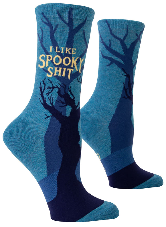 I Like Spooky Shit Women's Crew Socks