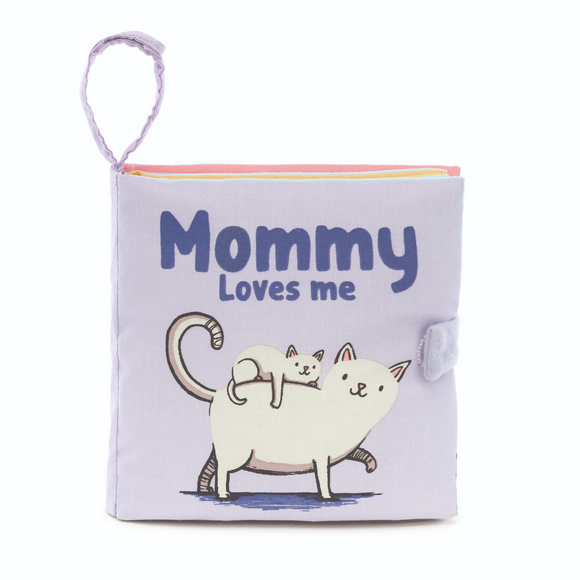 Jellycat Mommy Loves Me Soft Book