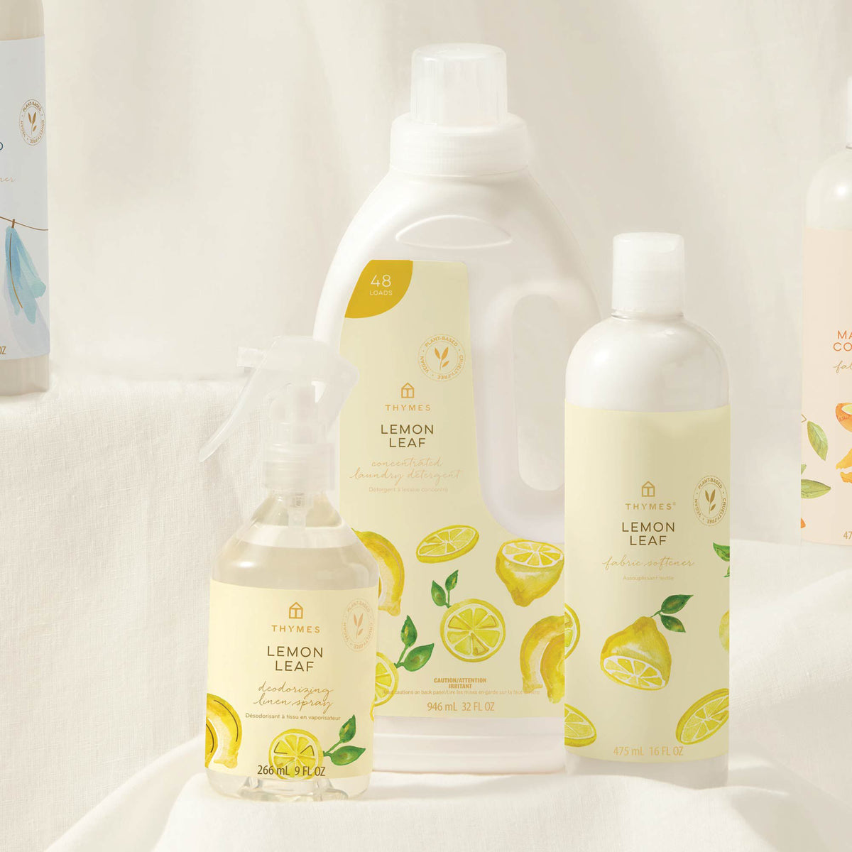 Thymes Lemon Leaf Deodorizing Linen Spray
