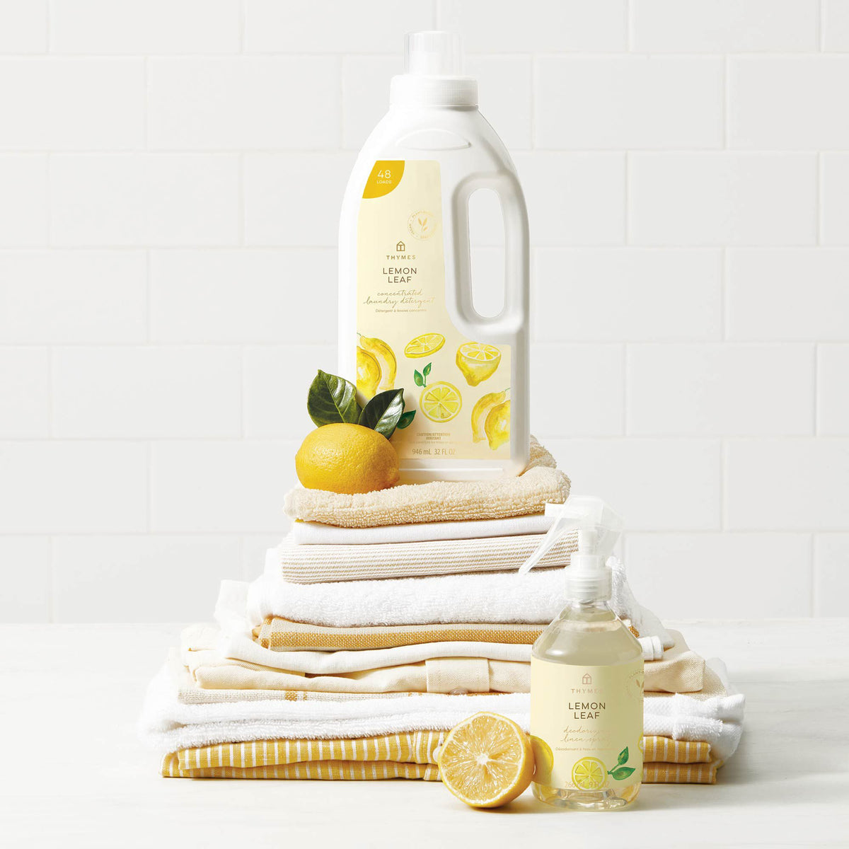 Thymes Lemon Leaf Deodorizing Linen Spray