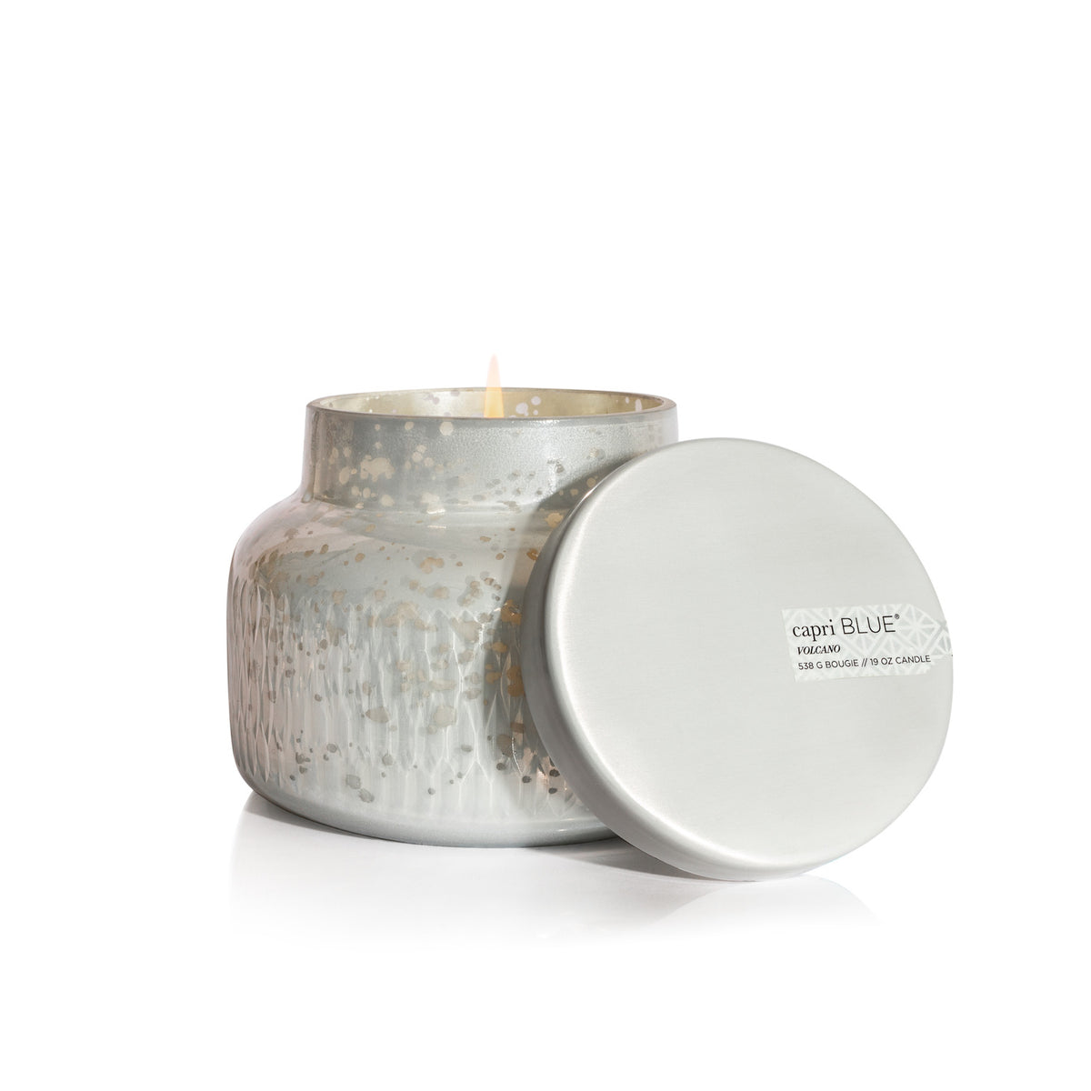 Capri Blue Volcano Mercury Etched Signature Jar Candle