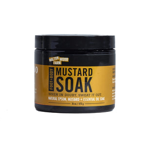 Mustard Soak Epsom Salts