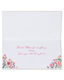 Floral MOM Mother's Day Card