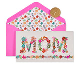 Floral MOM Mother's Day Card