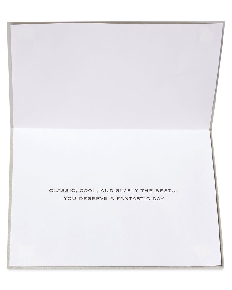 Classic Car Father's Day Card