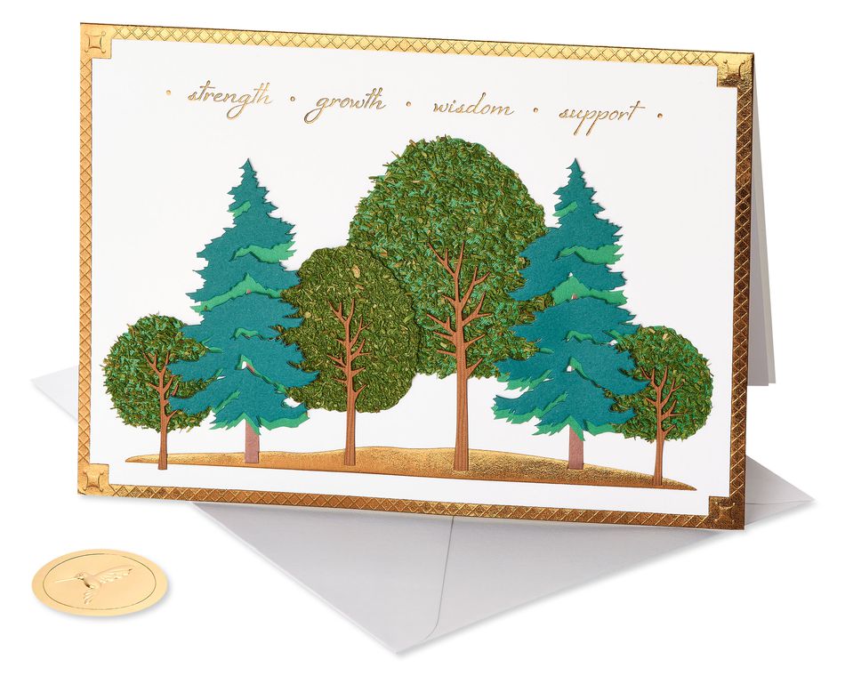Strength, Growth, Wisdom, Support Father's Day Card