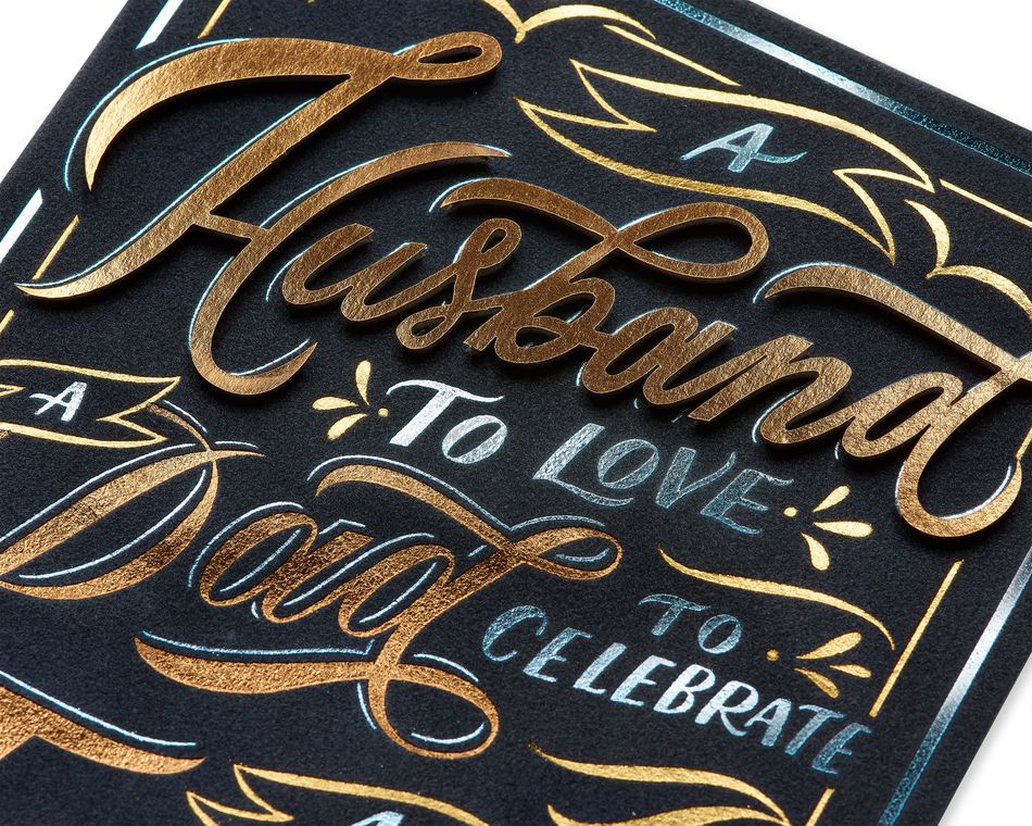 A Husband To Love A Dad To Celebrate Father's Day Card