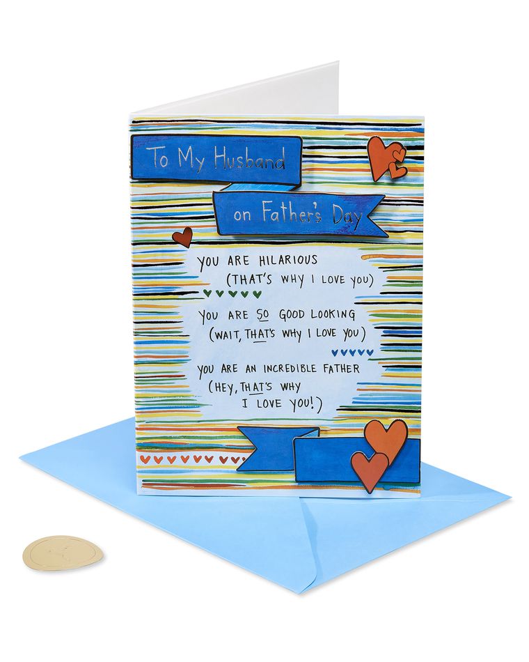 To My Husband Father's Day Card