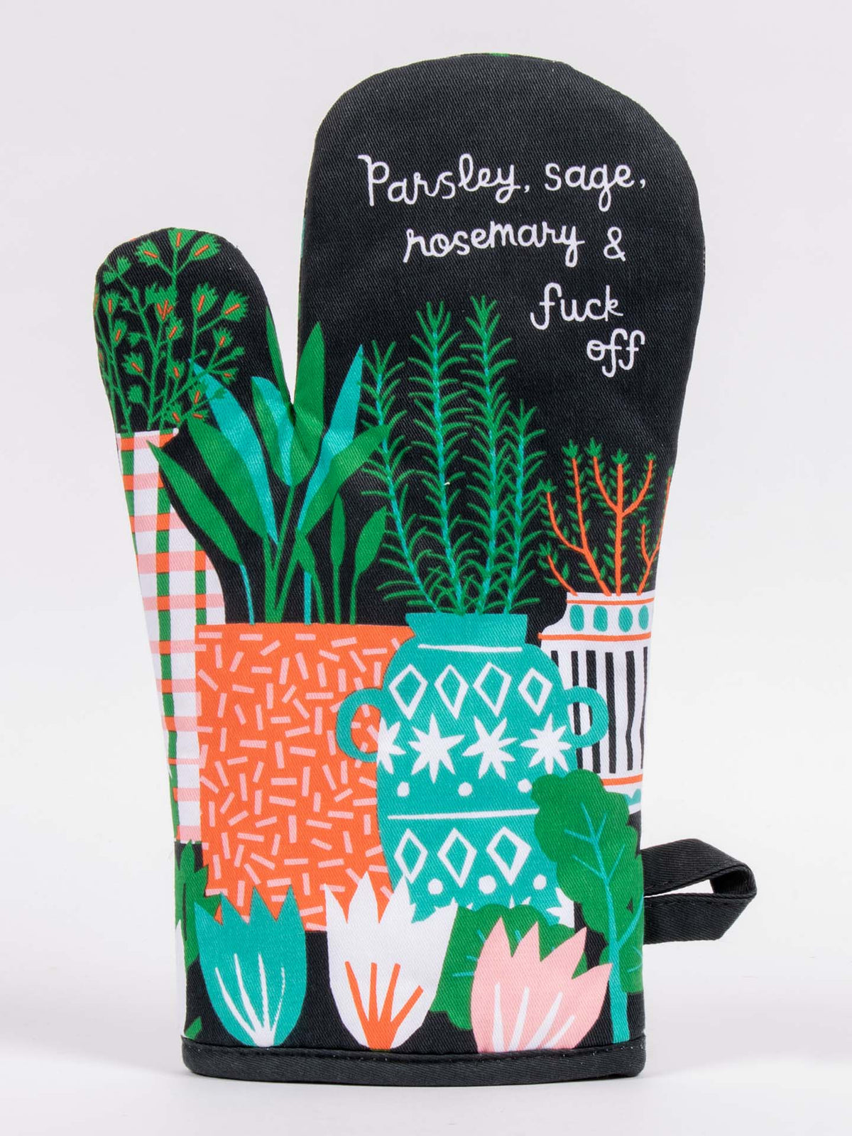 Parsley Sage Rosemary & Fuck Off Oven Mitt