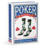 Poker Unisex Crew Socks In A Deck Of Cards Box