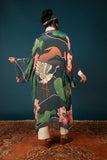 Crane At Sunrise Kimono Gown
