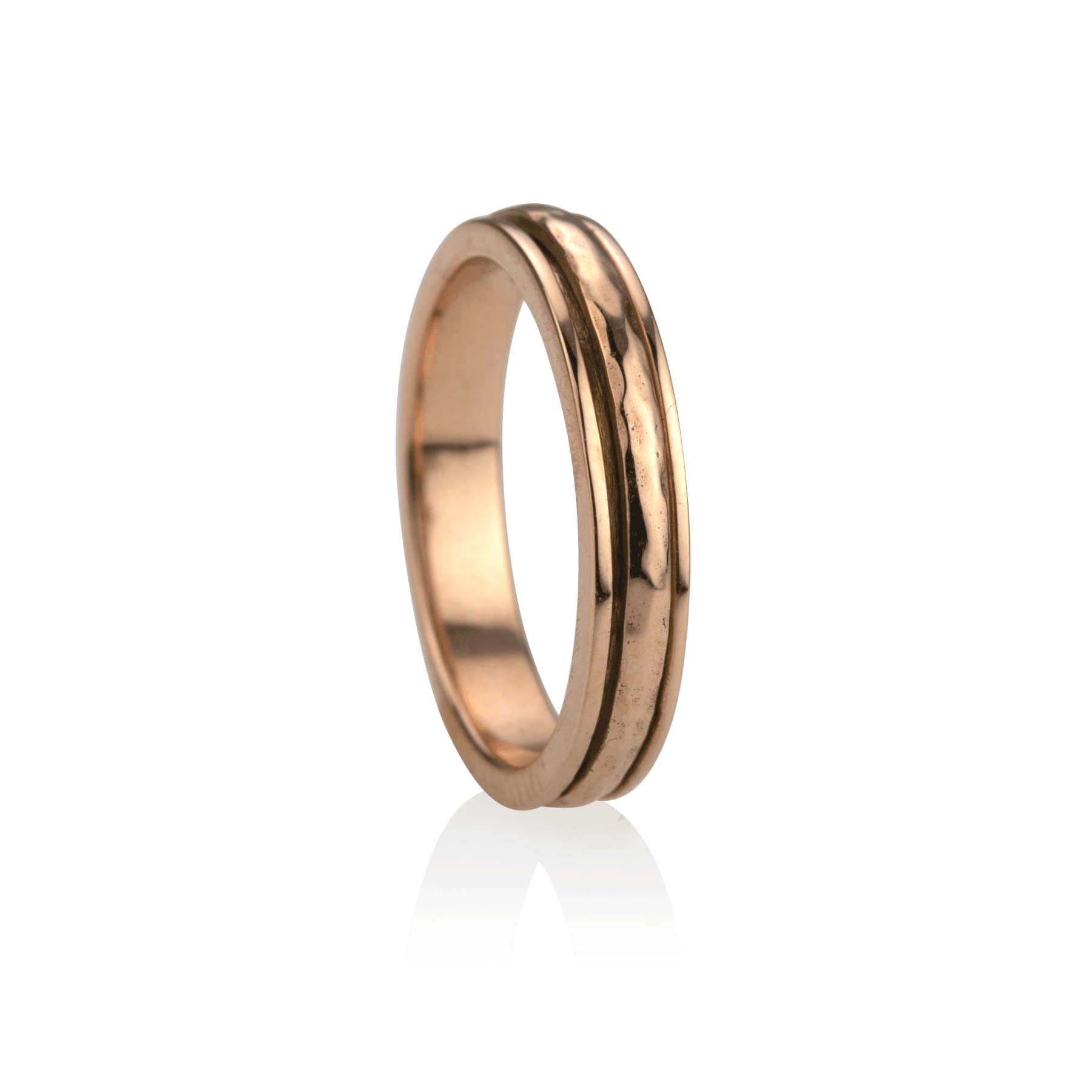 Prana Rose Gold Meditation Ring