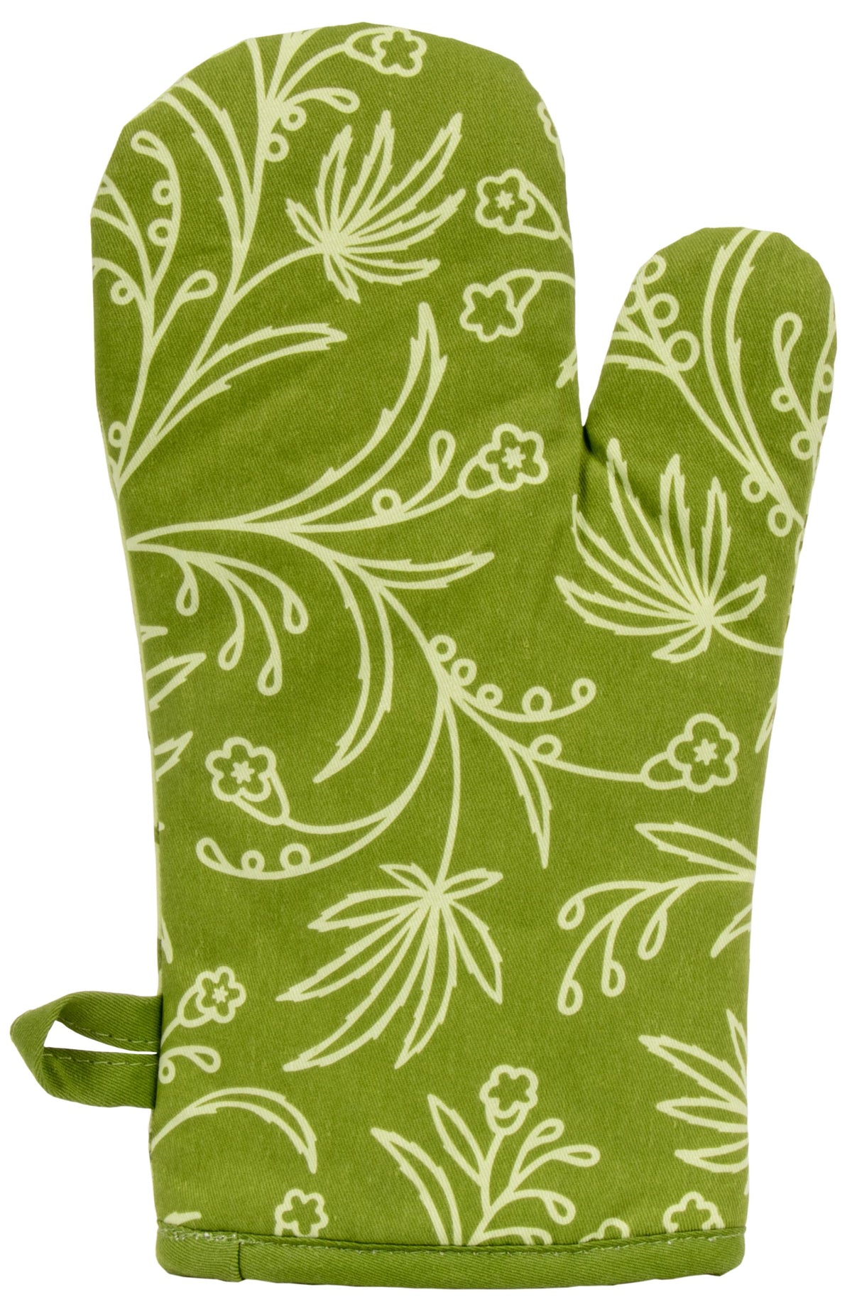 Blue Q The Food Has Weed In It Oven Mitt