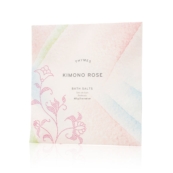 Thymes Kimono Rose Bath Salts Envelope