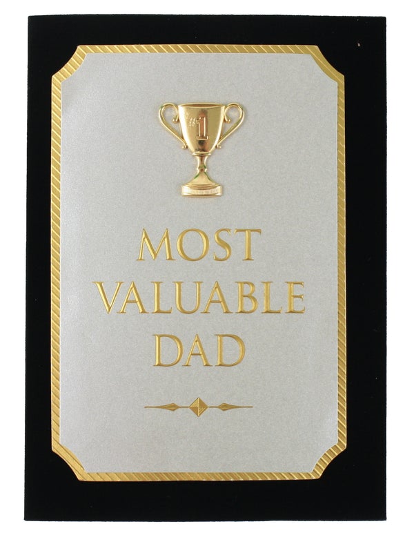 Most Valuable Dad Father's Day Card – Heavenly Outhouse