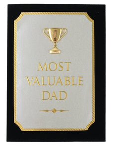 Most Valuable Dad Father's Day Card