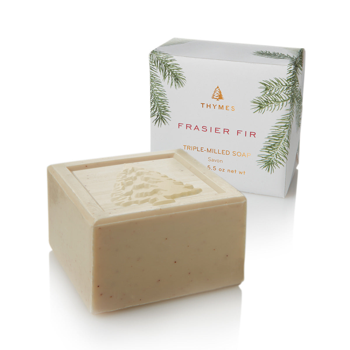 Thymes Frasier Fir Triple-Milled Bar Soap