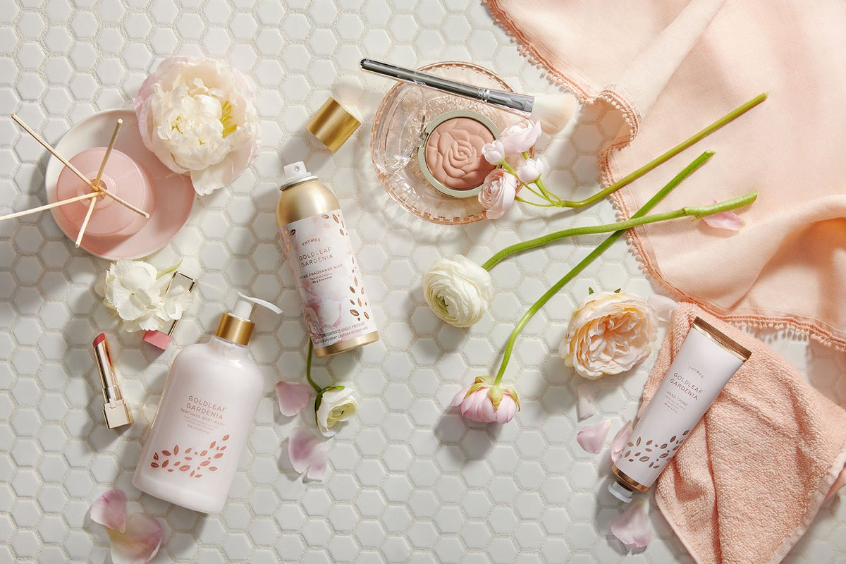 Thymes Goldleaf Gardenia Body Creme