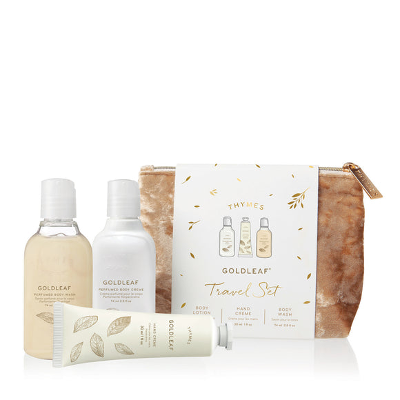 Thymes Goldleaf Value Gift Set With Beauty Bag