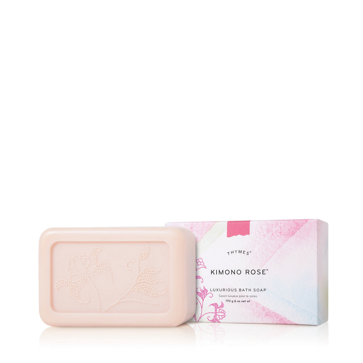Thymes Kimono Rose Bar Soap