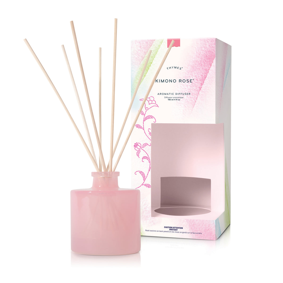 Thymes Kimono Rose Petite Reed Diffuser